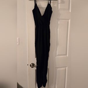 Charlotte Russe Black Jumpsuit